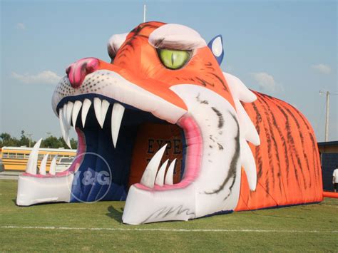 The cost-effectiveness of inflatable mascot tunnels